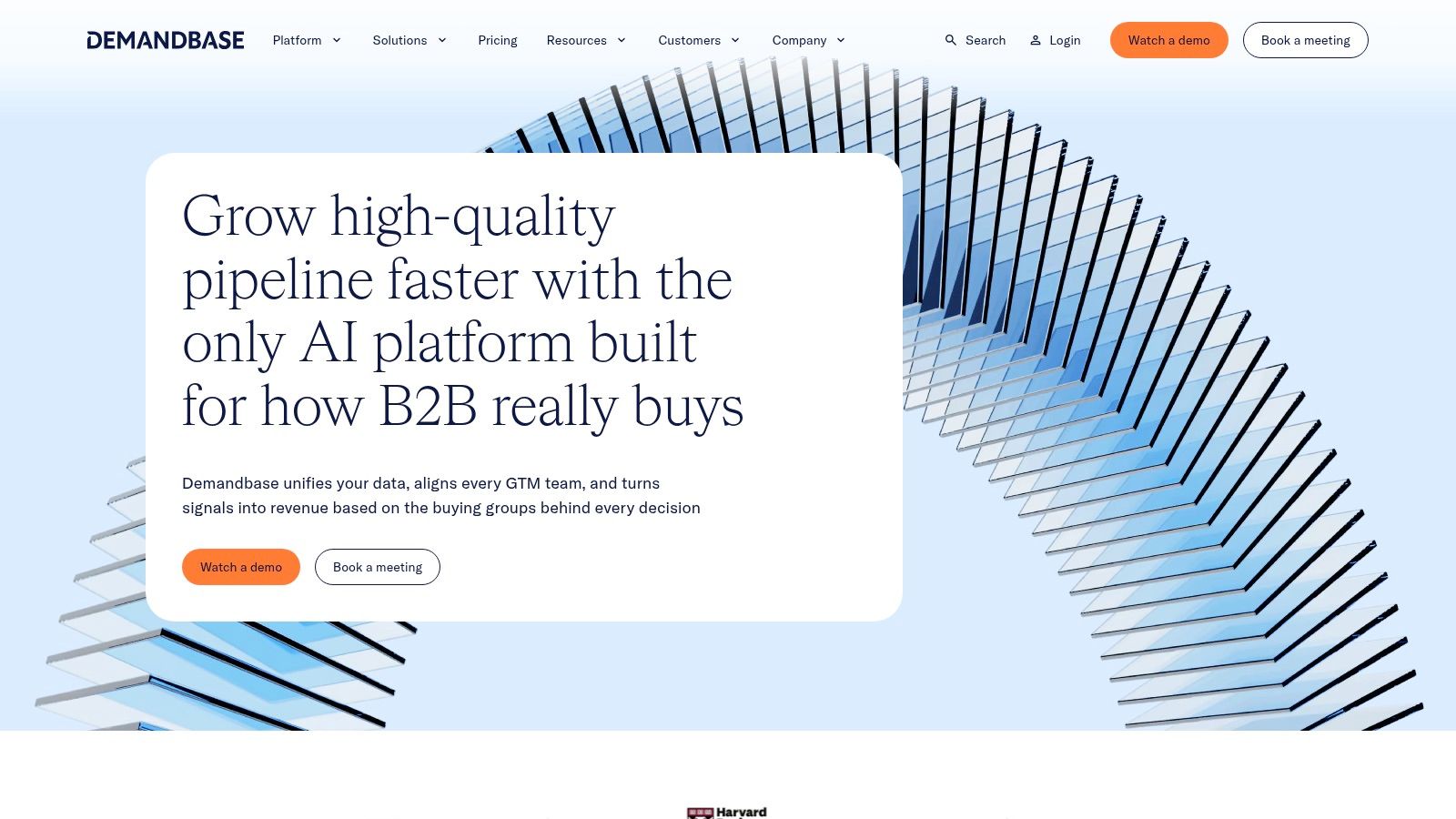 Demandbase One AI-driven account-based marketing platform
