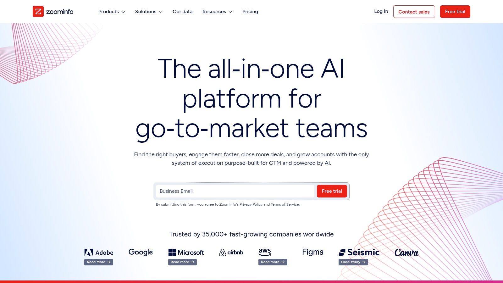 ZoomInfo SalesOS enterprise B2B intelligence platform