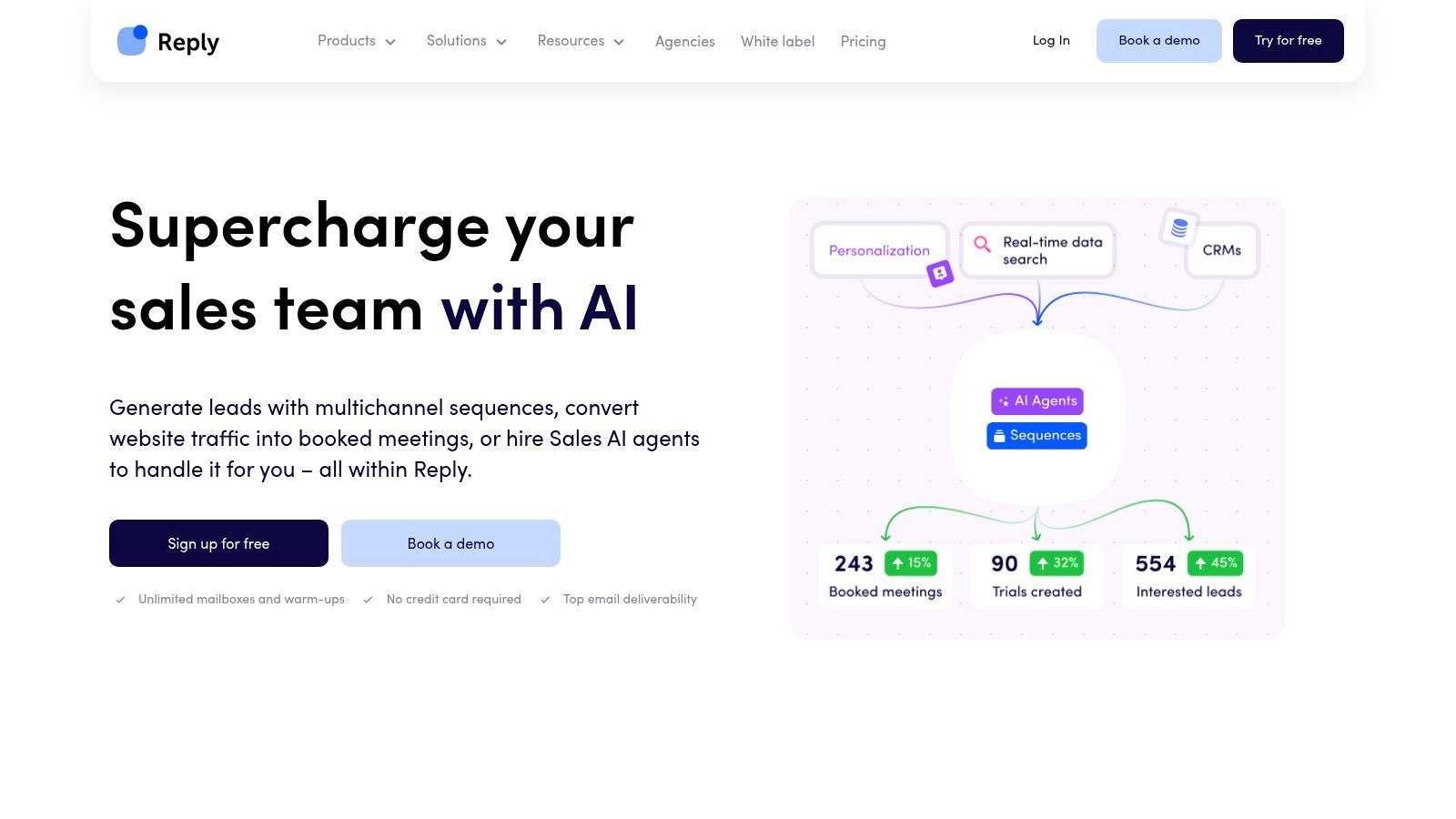 Reply.io multichannel sales engagement with Jason AI SDR