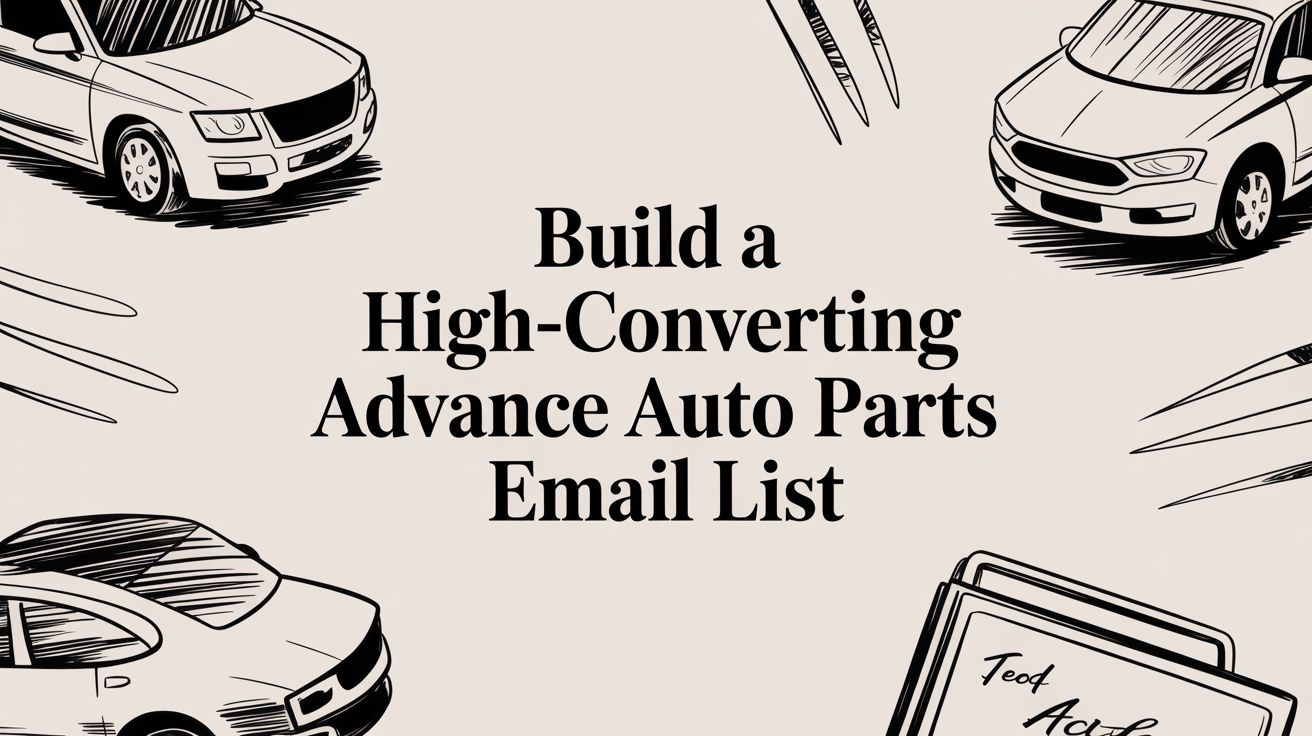 Build a High-Converting Advance Auto Parts Email List