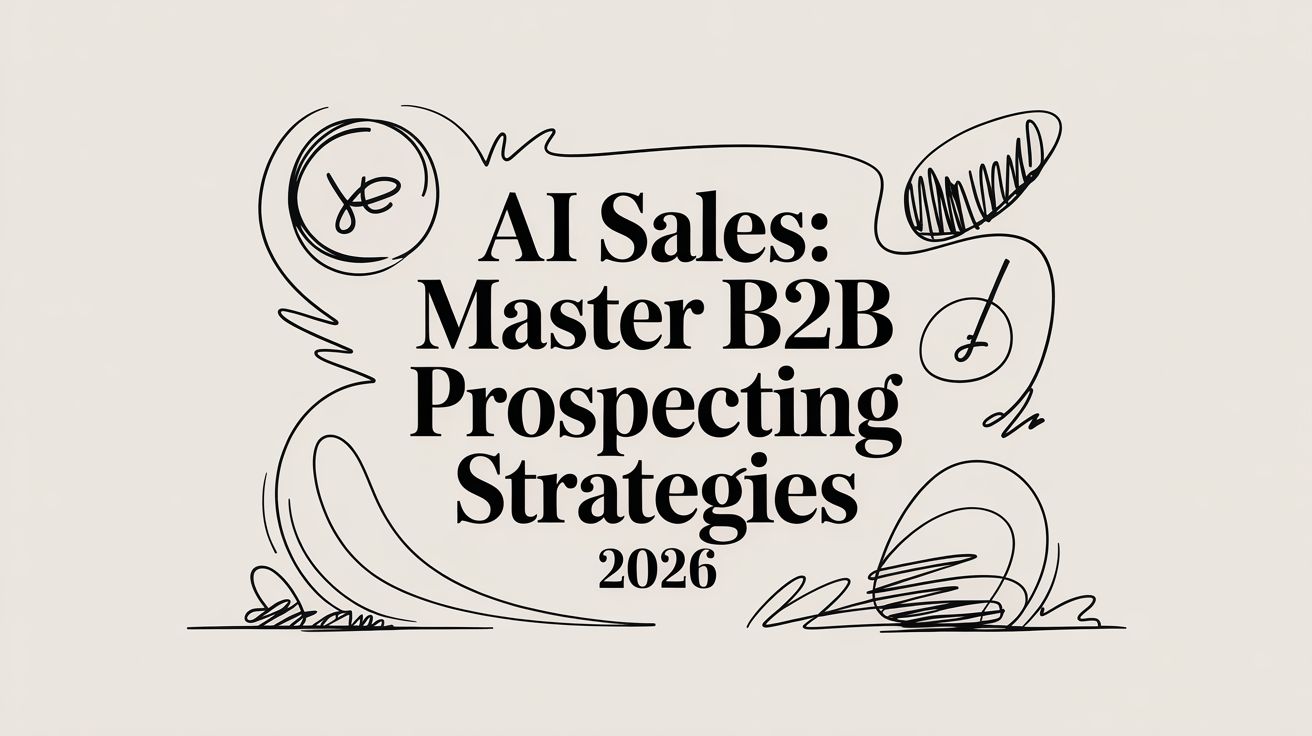 AI Sales: Master B2B Prospecting Strategies 2026