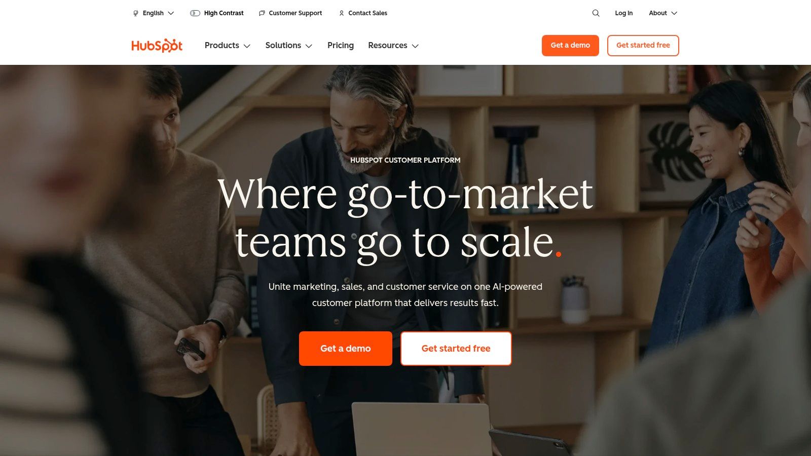 HubSpot Sales Hub + Breeze Intelligence (Clearbit by HubSpot)