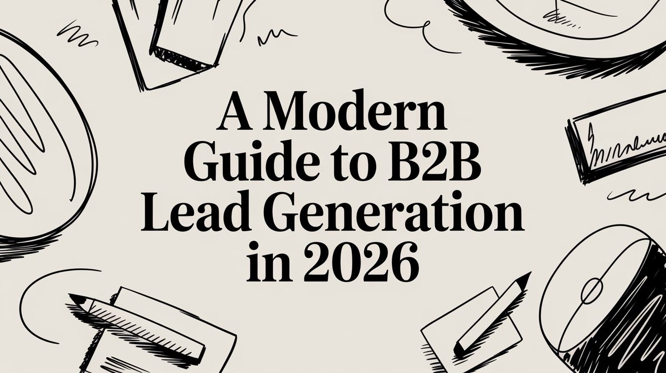 A Modern Guide to B2B Lead Generation in 2026