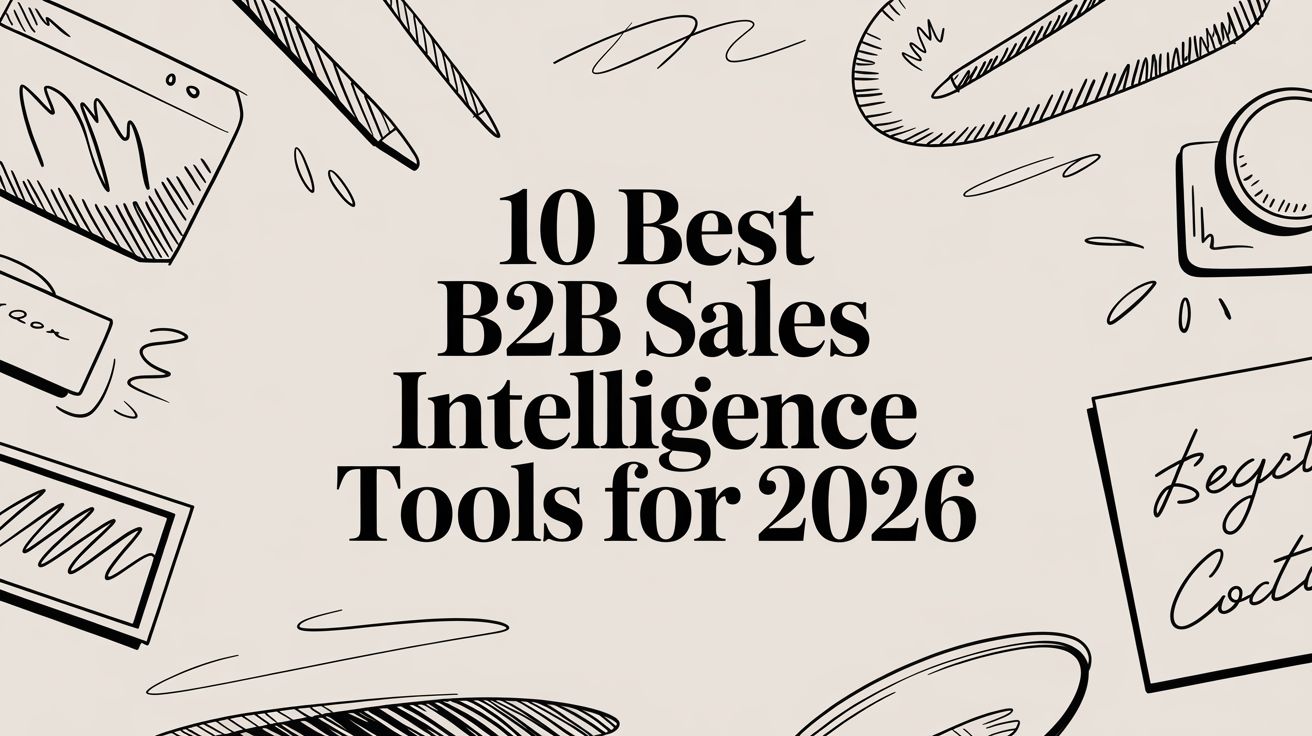 10 Best B2B Sales Intelligence Tools for 2026
