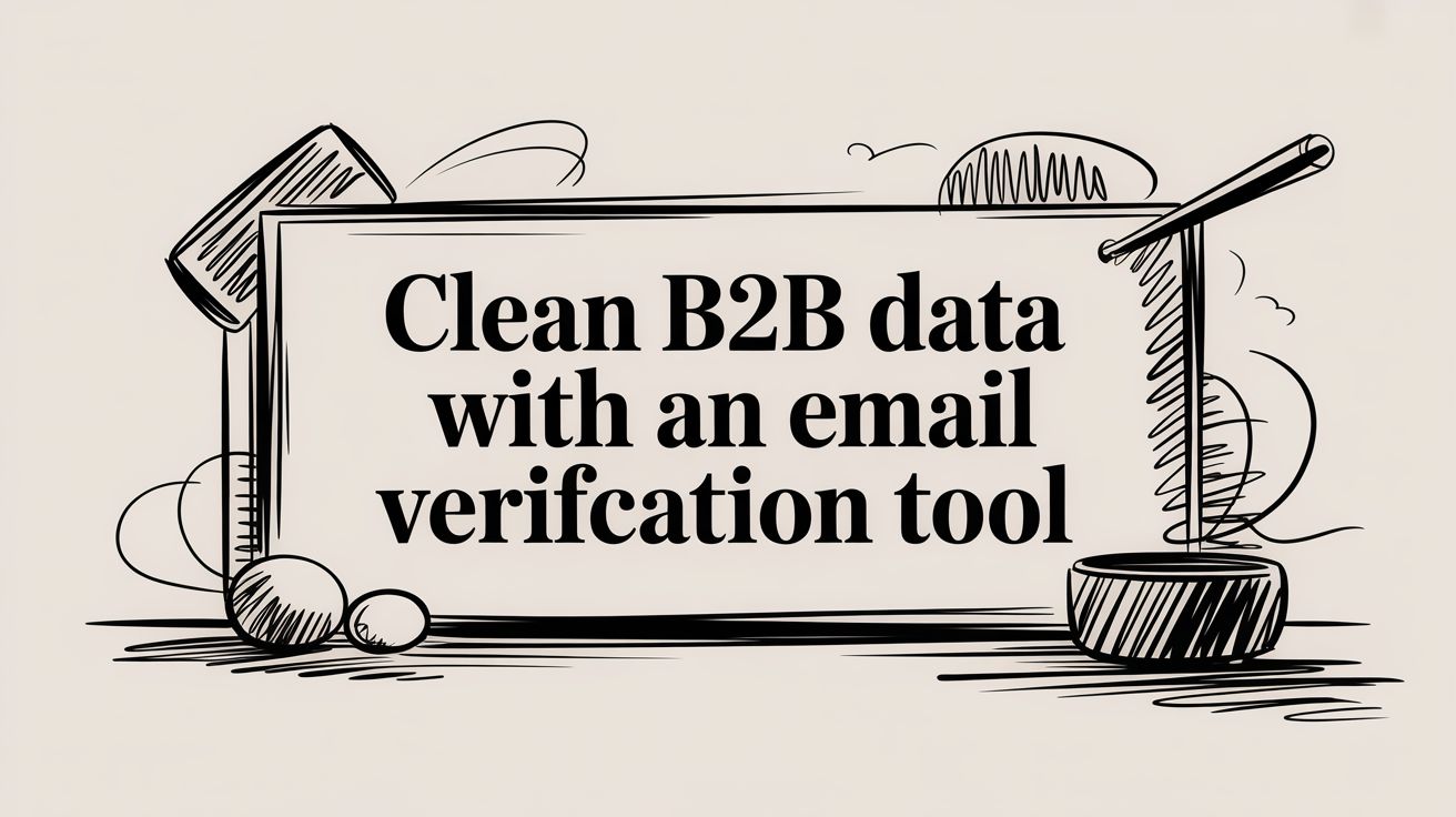 Clean B2B Data with an Email Verification Tool