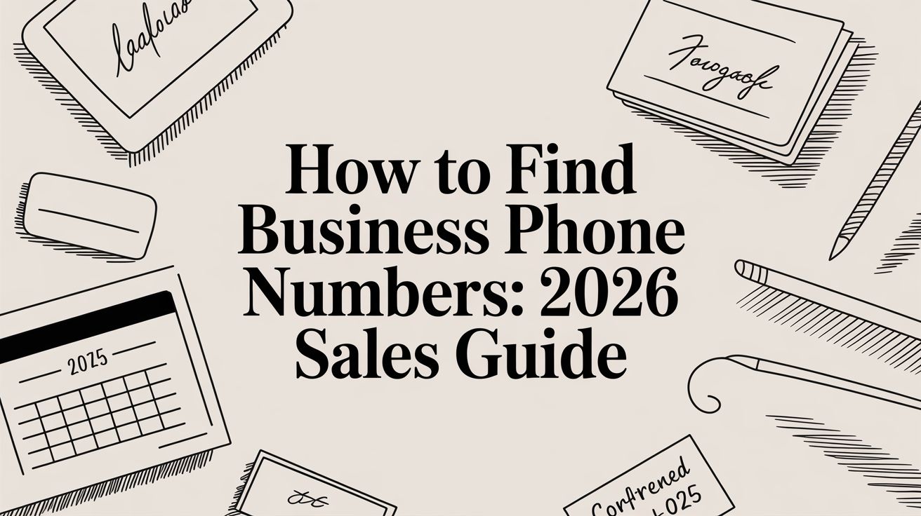 How to Find Business Phone Numbers: 2026 Sales Guide