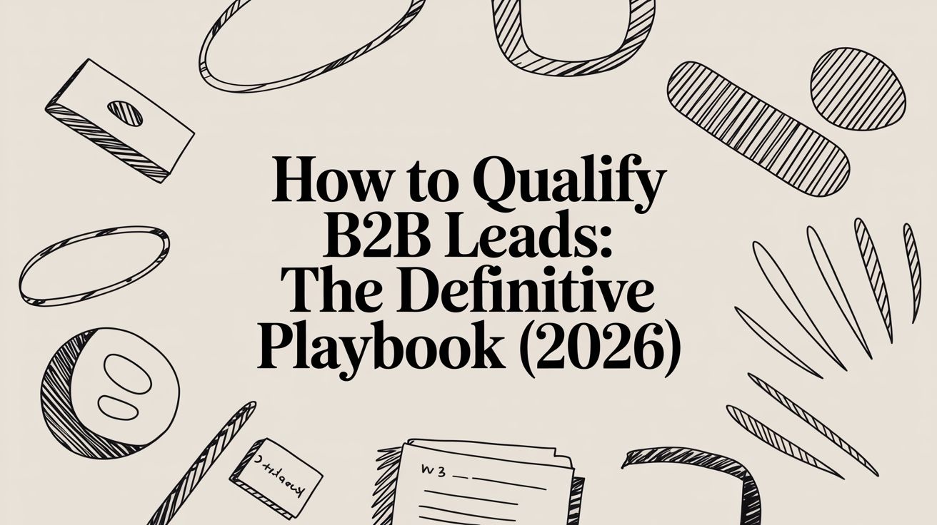 How to Qualify B2B Leads: The Definitive Playbook (2026)