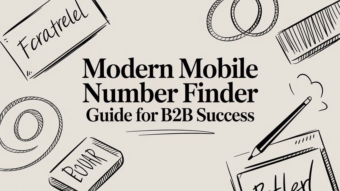 Modern Mobile Number Finder Guide for B2B Success